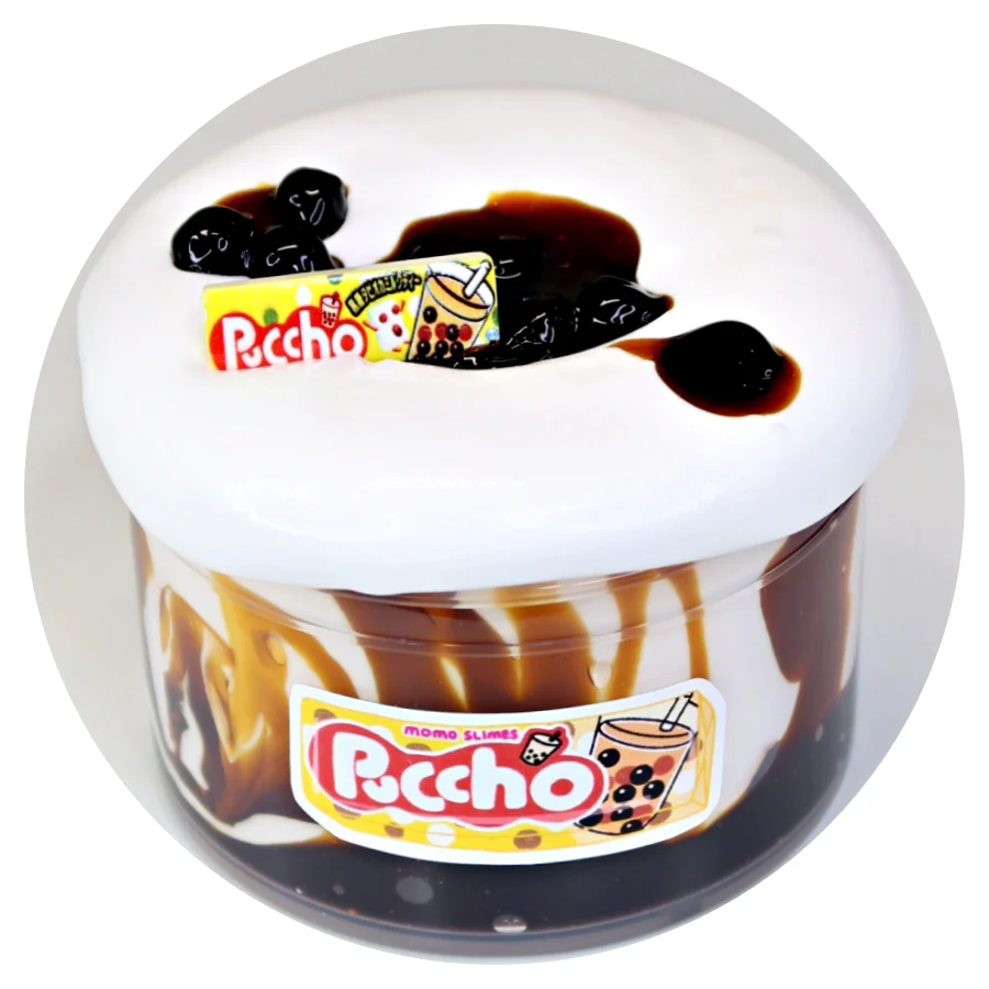 Brown Sugar Boba Puccho Slime