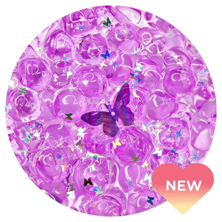 Butterfly Pea Flower Bubbles