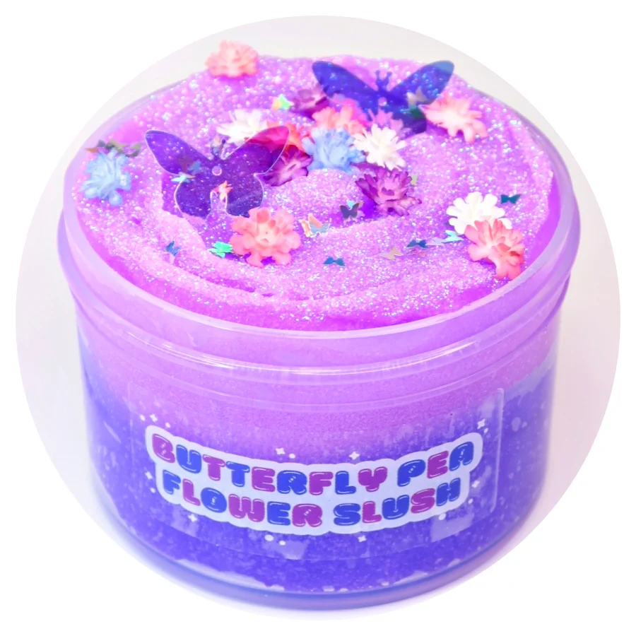 Butterfly Pea Flower Slush Slime