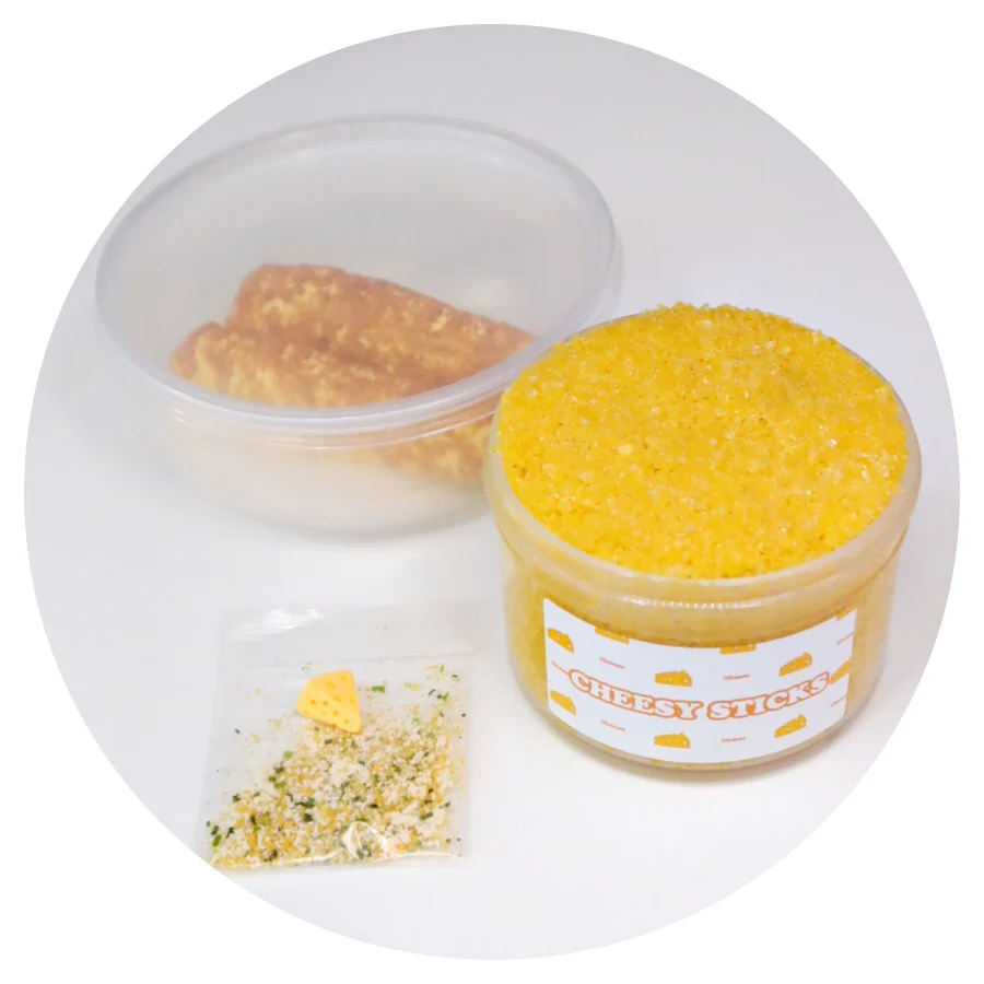 Cheesy Sticks DIY Slime Kit - Image 2