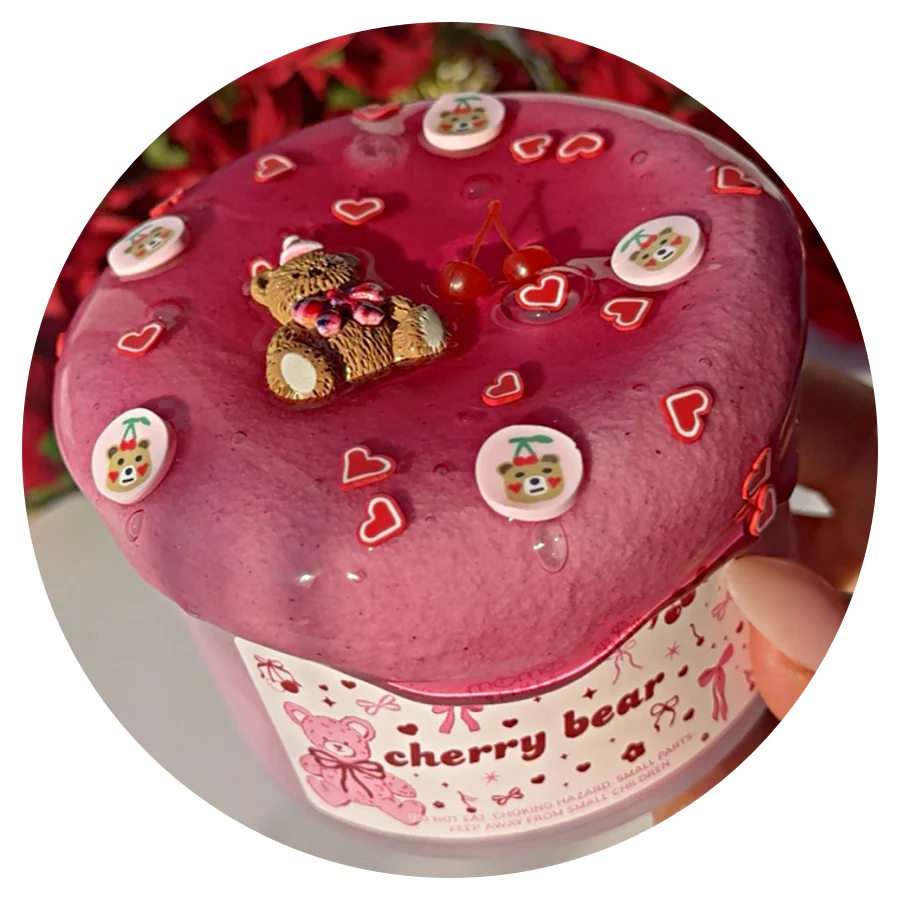 Cherry Bear Slime