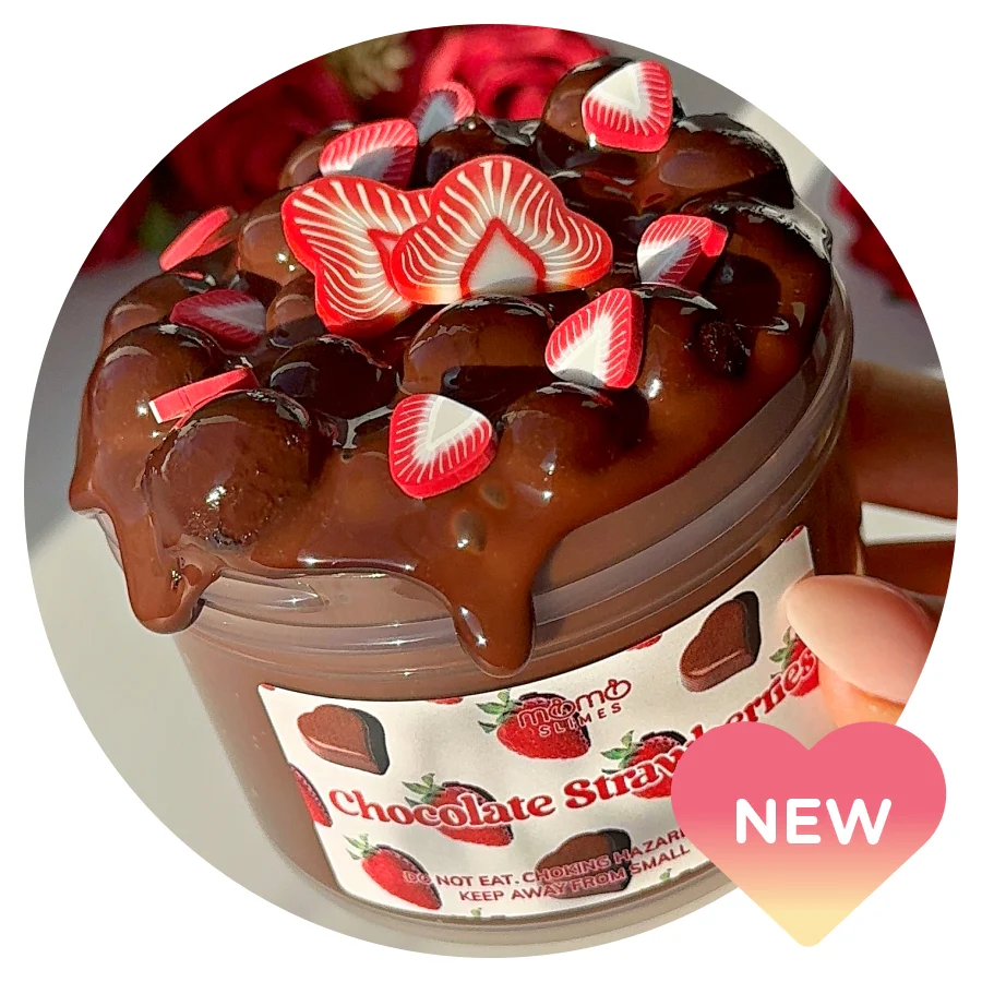 Chocolate Strawberries Slime