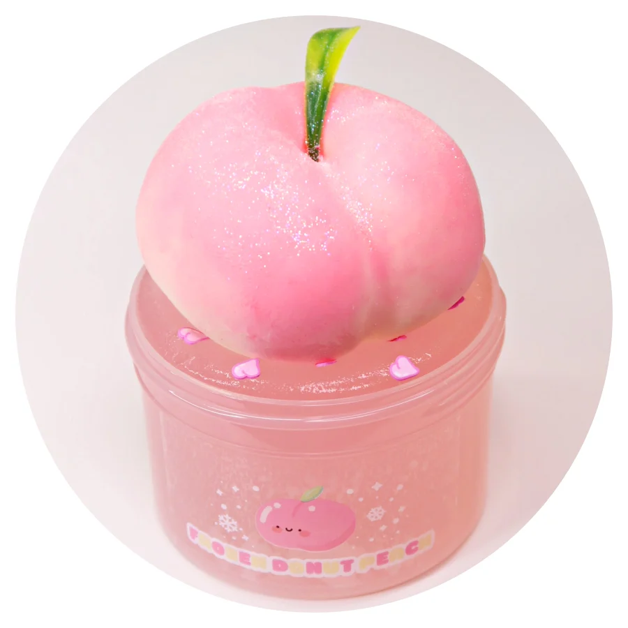 Frozen Donut Peach DIY Slime Kit