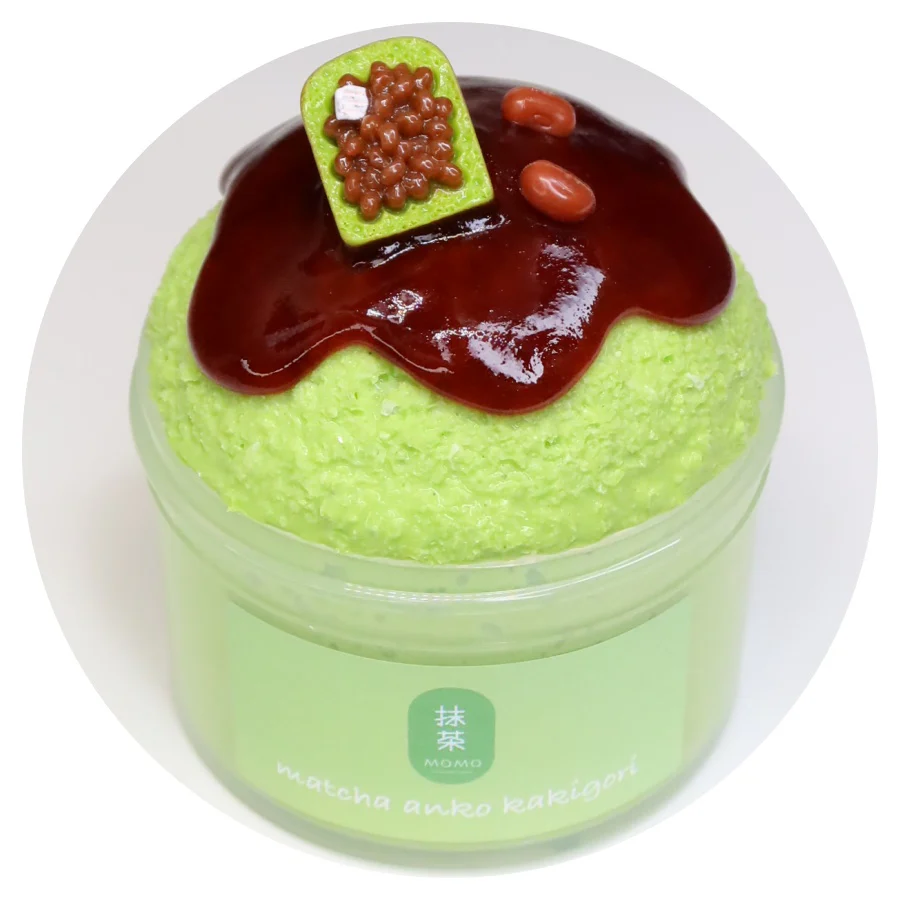 Matcha Anko Kakigōri Slime - Image 2