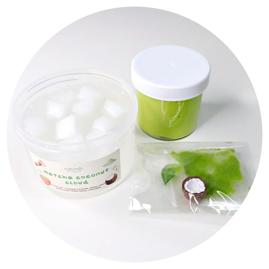 Matcha Coconut Cloud Slime - Image 2