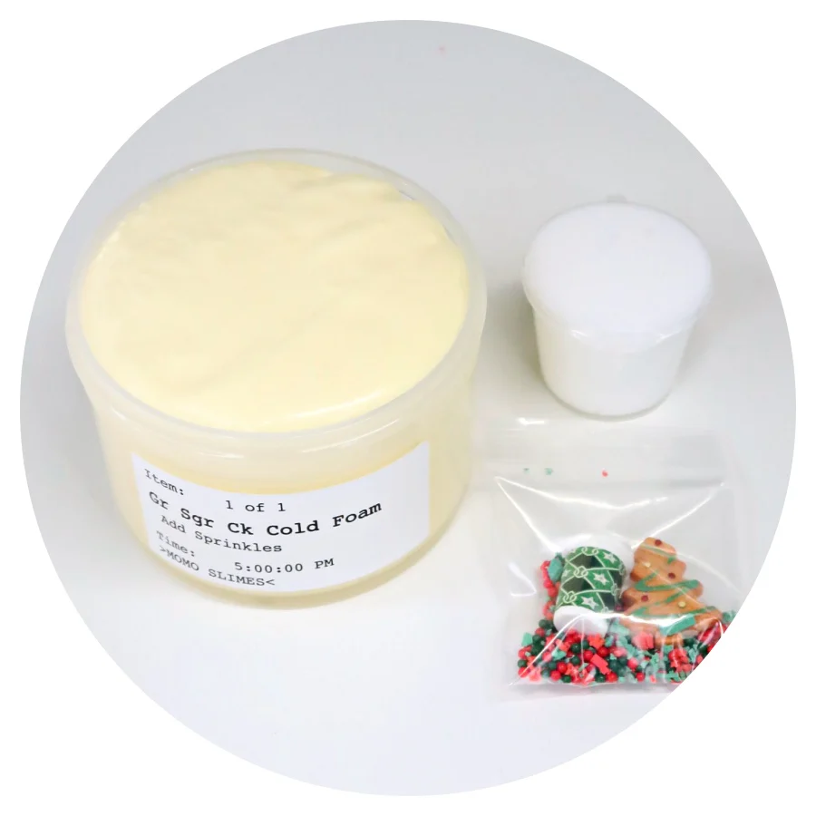 Sugar Cookie Cold Foam Slime (new & improved scent) - Image 2