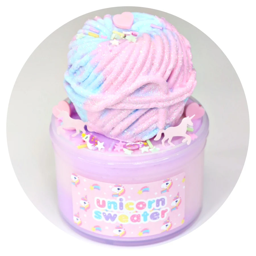 Unicorn Sweater DIY Slime Kit